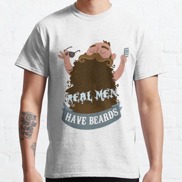 Bearded Man T-Shirts for Sale