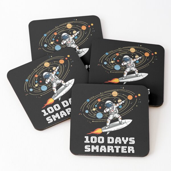Item preview, 100 Days Smarter Astronaut Outer Space Milestone Celebration designed and sold by d247.
