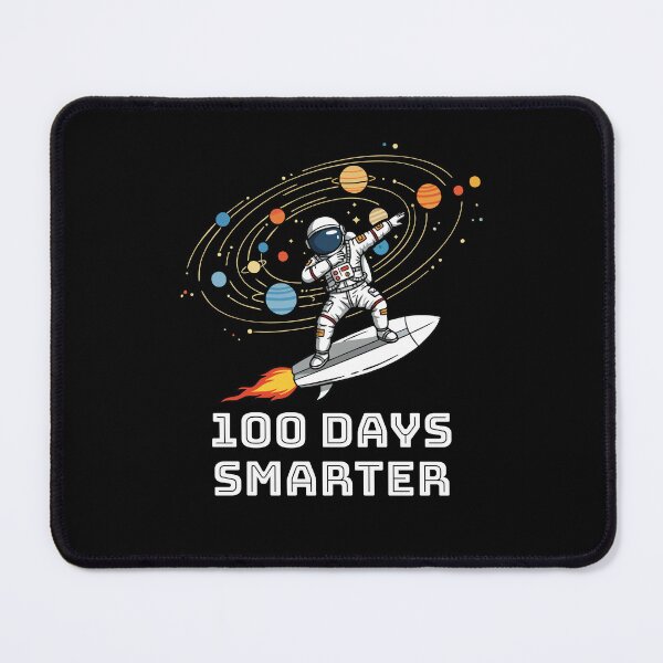 Item preview, 100 Days Smarter Astronaut Outer Space Milestone Celebration designed and sold by d247.