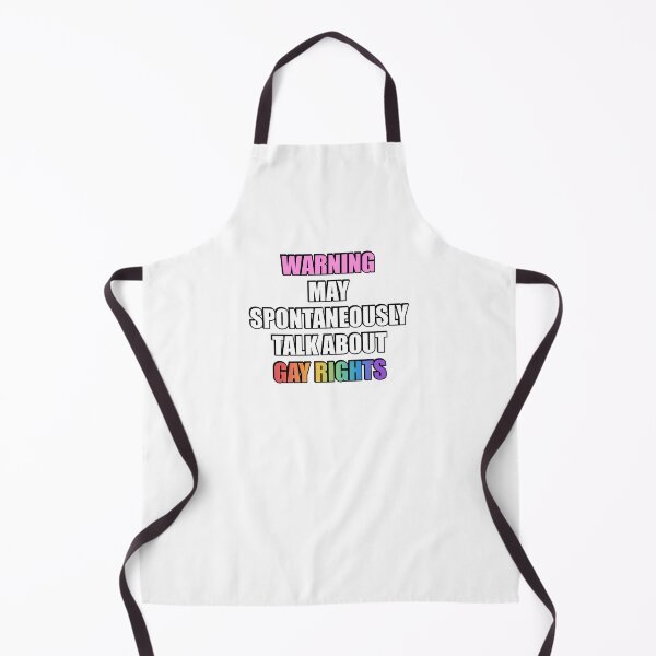 Item preview, Warning May spontaneously talk about Gay Rights designed and sold by Inspirationmotivation.