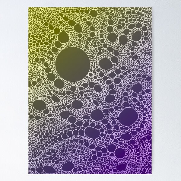 Item preview, Lost in Circles Purple and Gold designed and sold by AutPopsArt.