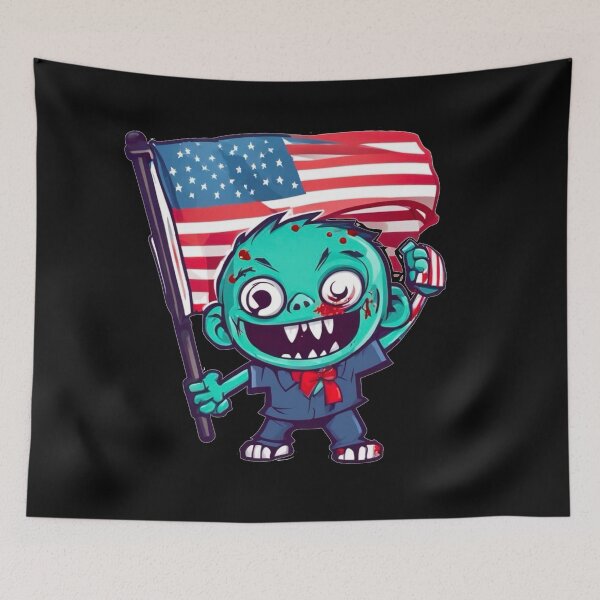 Item preview, Undead American designed and sold by Thaivi Design.