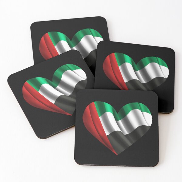 Item preview, Emirati Flag Heart | UAE lover designed and sold by Mo5tar.