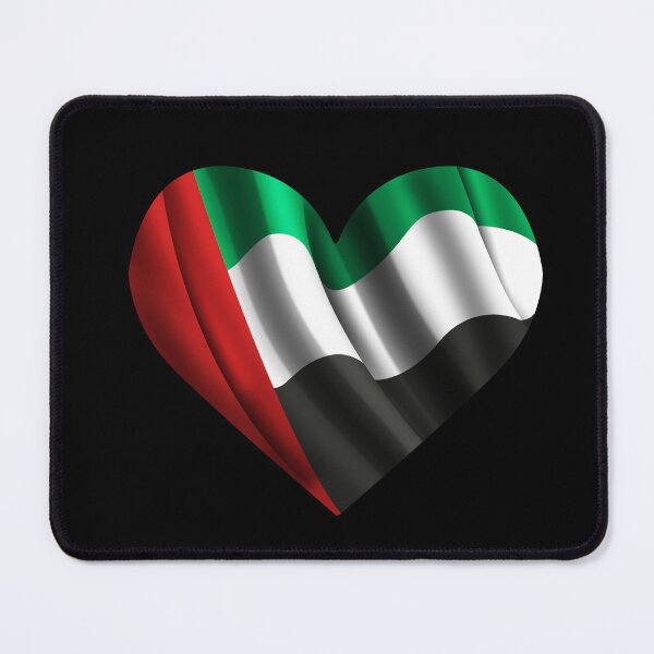 Item preview, Emirati Flag Heart | UAE lover designed and sold by Mo5tar.