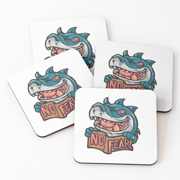 Item preview, No fear... The shark is here designed and sold by Ali Aboelmakarem.