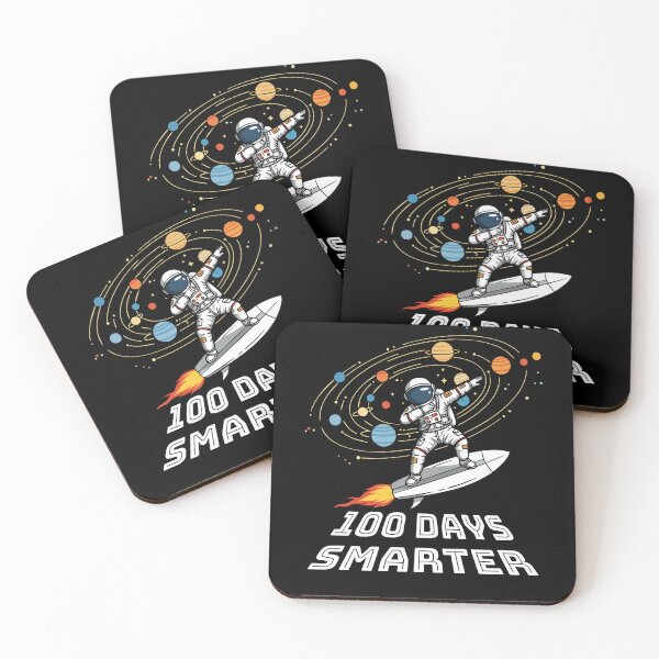 Item preview, 100 Days Smarter Astronaut Outer Space Milestone Celebration designed and sold by d247.