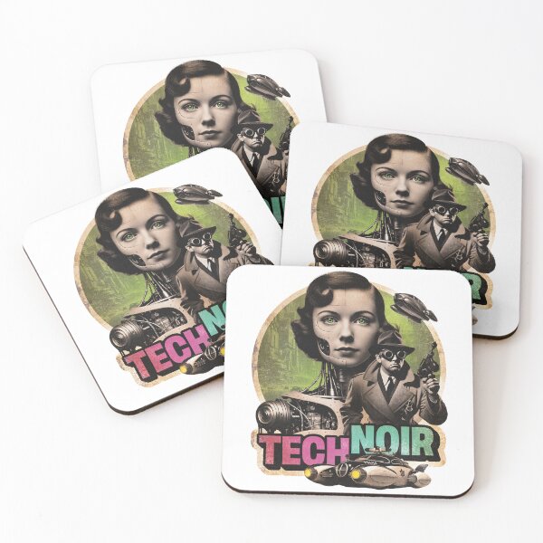 Item preview, Tech Noir (retro sci-fi film noir genre) designed and sold by BLVDdesign.