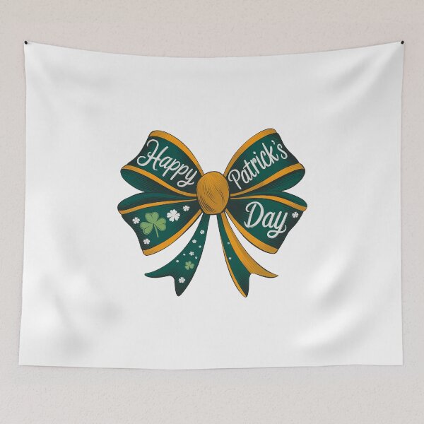 Item preview, bow Happy Patrick's Day designed and sold by jkrphoto.
