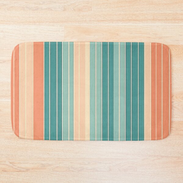 Item preview, A vintage-inspired striped pattern design with muted, retro colors. designed and sold by HEMRO.