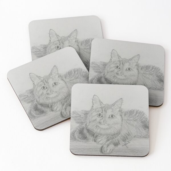 Item preview, Cat Sketch designed and sold by BubbleGalaxy.