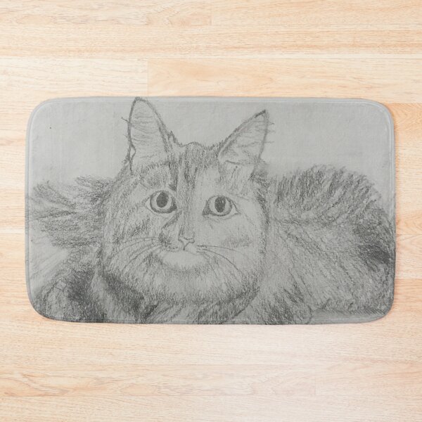 Item preview, Cat Sketch designed and sold by BubbleGalaxy.