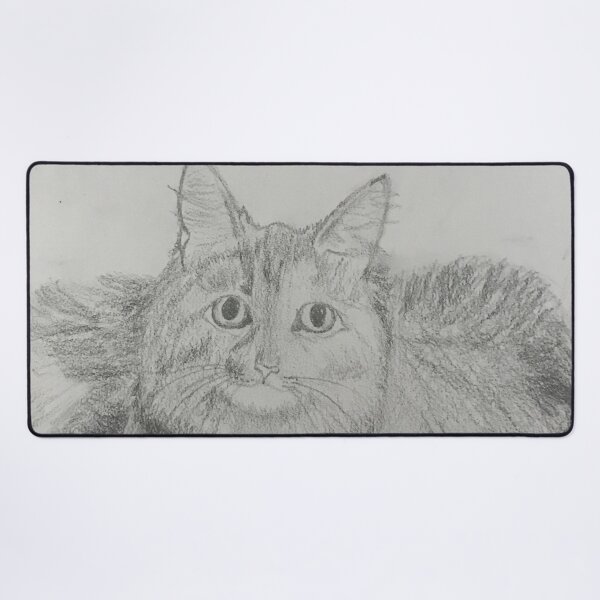Item preview, Cat Sketch designed and sold by BubbleGalaxy.
