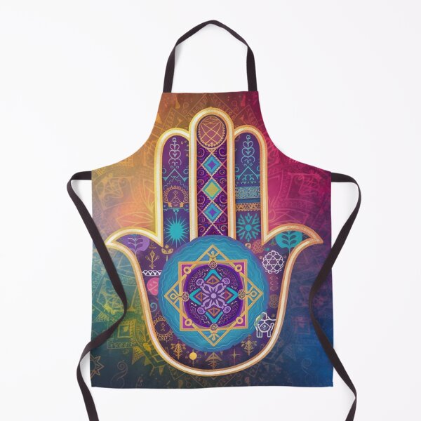 Item preview, Vibrant Hand of Fatima designed and sold by MyTshirtArt.