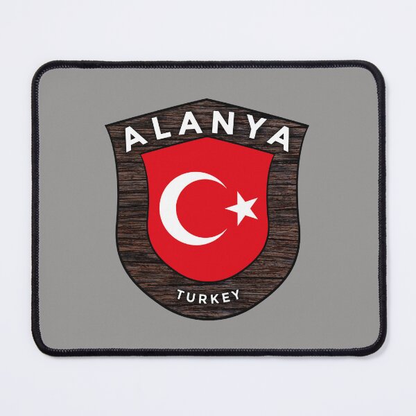 Item preview, Alanya Turkey Emblem Flag designed and sold by World Designs.