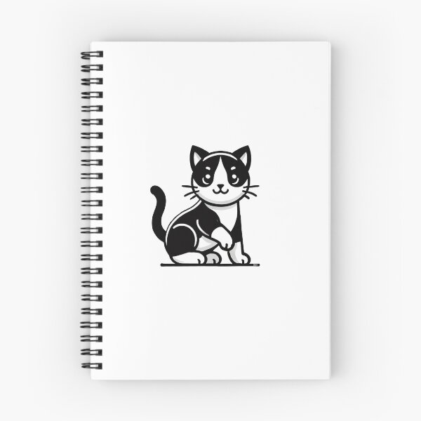 Item preview, Little black and white cat -1 designed and sold by Sen-Design.