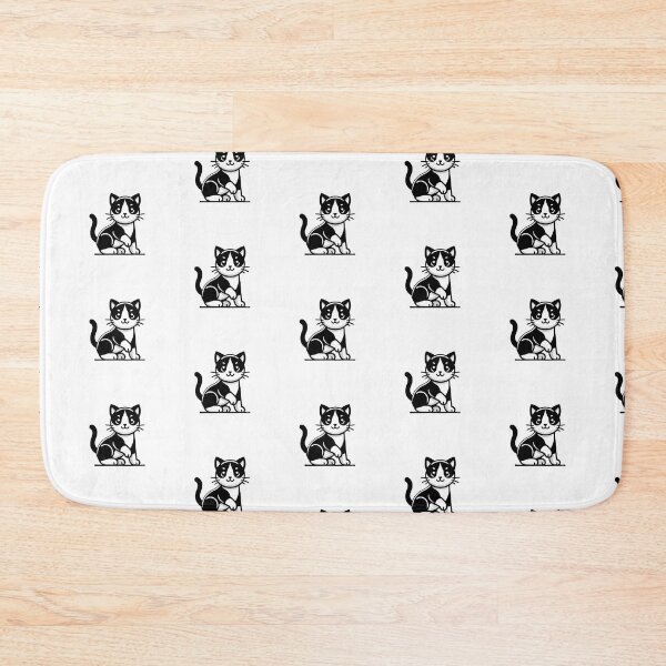 Item preview, Little black and white cat -1 designed and sold by Sen-Design.