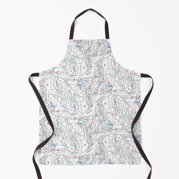 Item preview, Crystal Mountain Ski Runs Map by Damien Parrish designed and sold by Naomi Gutierrez Parrish.