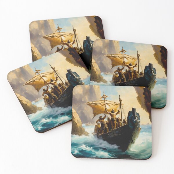 Item preview, The clashing rocks  designed and sold by Island Art Studios.