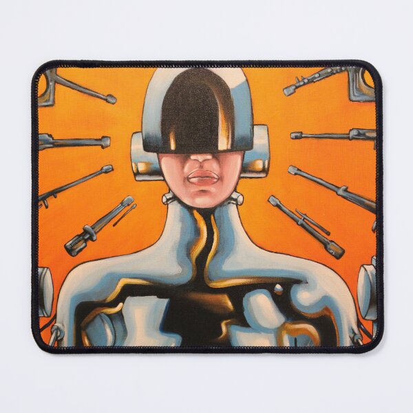 Item preview, Disconnected Cyberpunk acryl painting designed and sold by UdertakerSHOP.