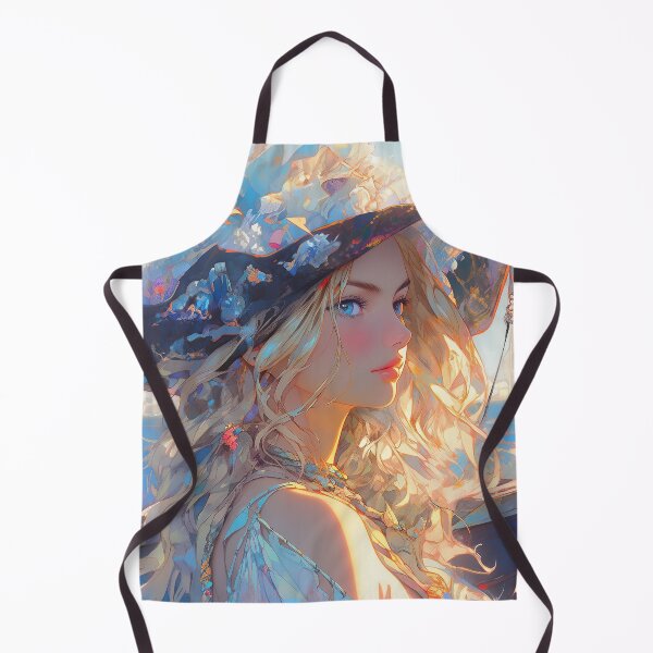 Item preview, Sailing Ocean Waves Anime Girl designed and sold by bubblegoth.