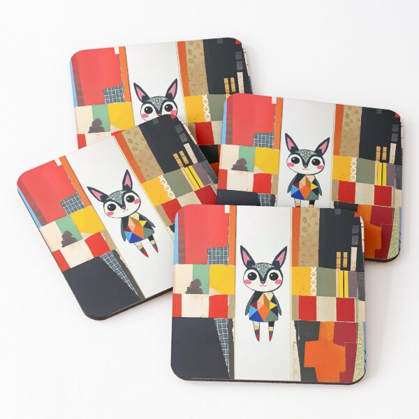 Item preview, COLORFUL VINTAGE AESTHETIC RETRO VIBES ANIME FOX designed and sold by Arts4U.