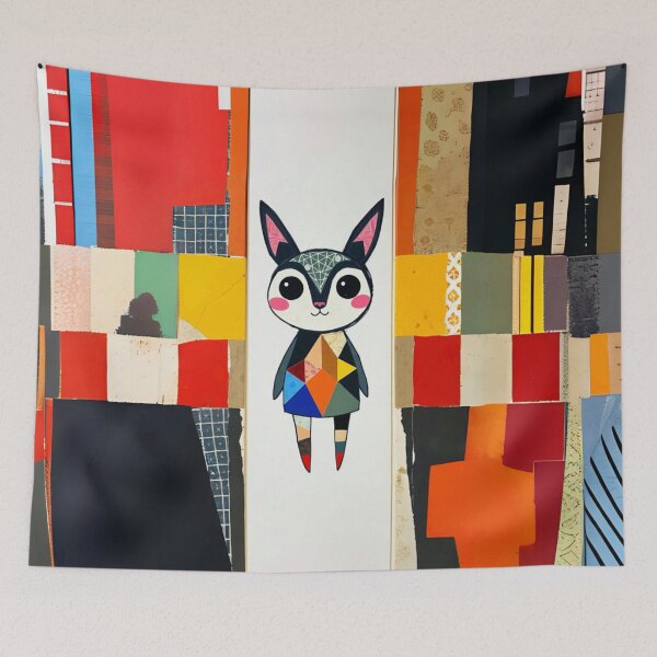 Item preview, COLORFUL VINTAGE AESTHETIC RETRO VIBES ANIME FOX designed and sold by Arts4U.