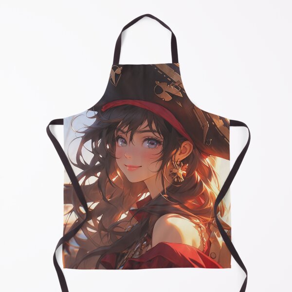 Item preview, Kawaii Pirate Anime Girl designed and sold by bubblegoth.