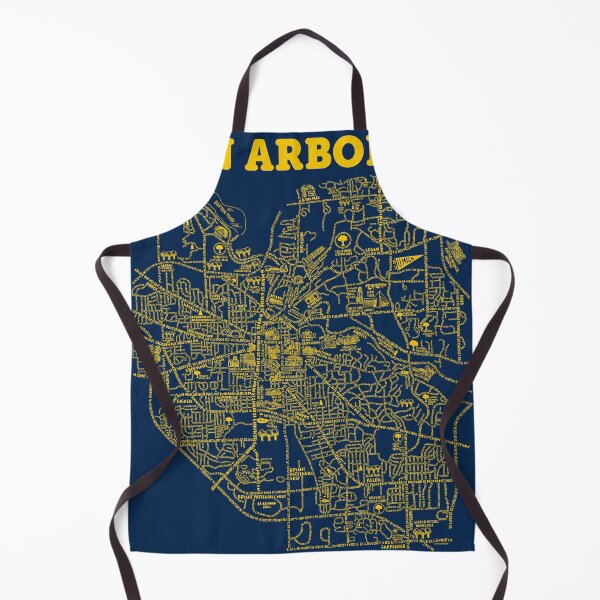 Item preview, Ann Arbor Street Map designed and sold by fiberandgloss.