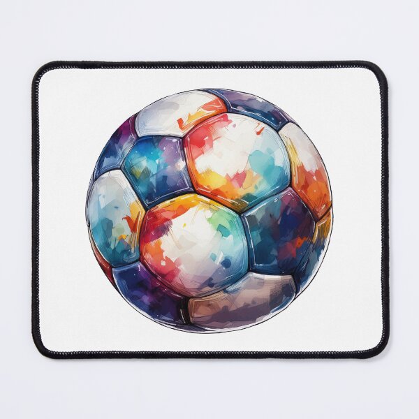 Item preview, Football Soccer Ball Watercolor Illustration Drawing designed and sold by FilipeFerreira.
