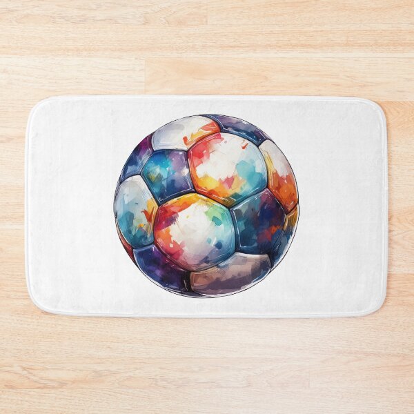 Item preview, Football Soccer Ball Watercolor Illustration Drawing designed and sold by FilipeFerreira.
