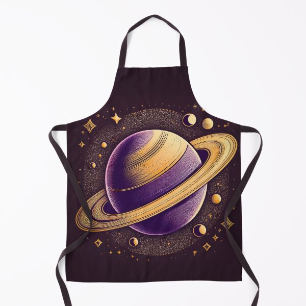Item preview, A delicate Metal point depiction design of Saturn. designed and sold by HEMRO.