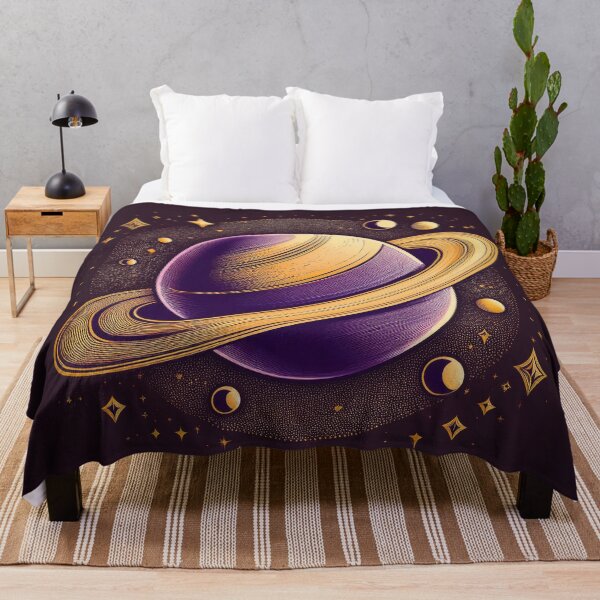 Item preview, A delicate Metal point depiction design of Saturn. designed and sold by HEMRO.