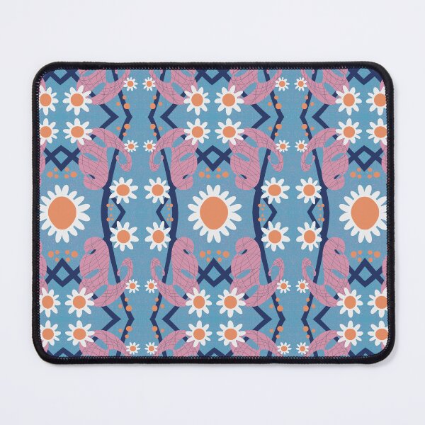 Item preview, Patrón de margaritas abstracto designed and sold by HydrangeaDelMar.