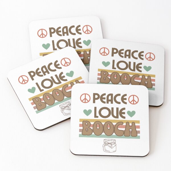 Item preview, Peace Love Booch Kombucha designed and sold by NoodleDoodleCo.