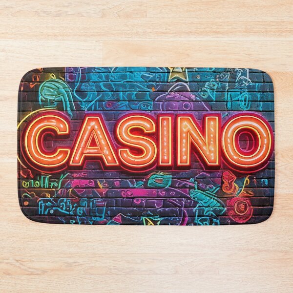 Item preview, Casino graffiti sign designed and sold by Boxing Kangaroo Retail Company.