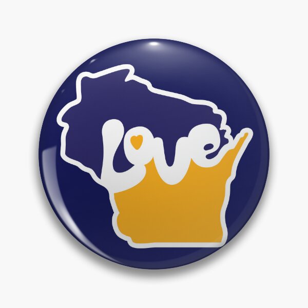 Item preview, Love Wisdom 2025 Wisconsin 2 Blue Gold designed and sold by gstrehlow2011.