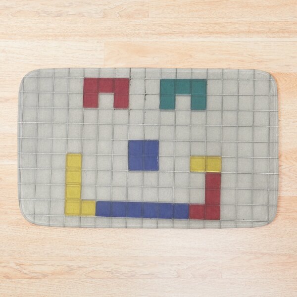 Item preview, Color-Block Smiley Face designed and sold by BubbleGalaxy.