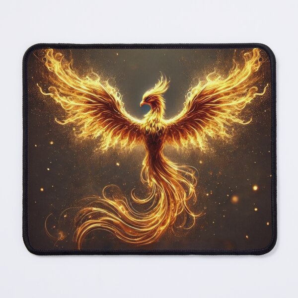 Item preview, Phoenix in flames designed and sold by FusiTink.