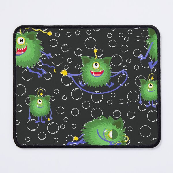 Item preview, Pattern bubbles moustros designed and sold by MarketdeLuis.