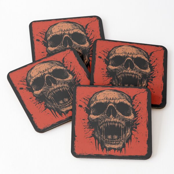 Item preview, Crimson Skull: Dark and Sinister designed and sold by MOONE FLOWER.
