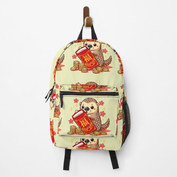 Item preview, Pangolin Getting Rich From Red Envelope | Lunar New Year designed and sold by Ghost on Toast.