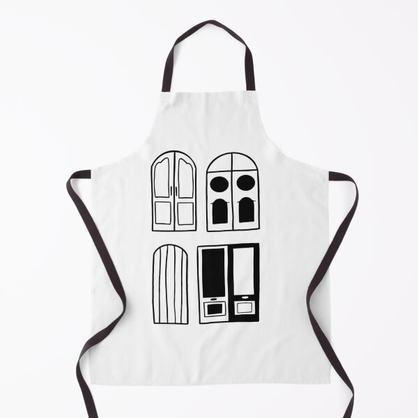 Item preview, Architectural Doors: Minimalist Black and White Art designed and sold by RM-Journey.
