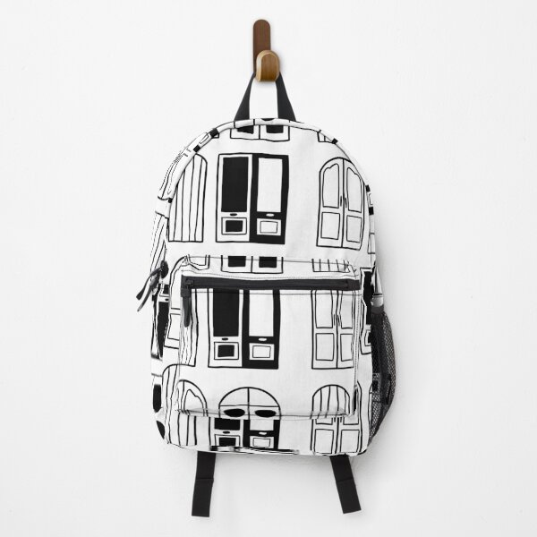 Item preview, Architectural Doors: Minimalist Black and White Art designed and sold by RM-Journey.