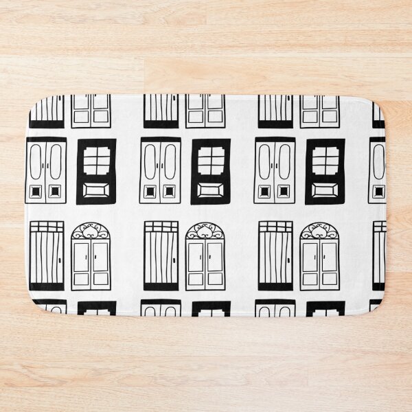 Item preview, Chic Door Illustrations: Minimalist Line Art Designs designed and sold by RM-Journey.