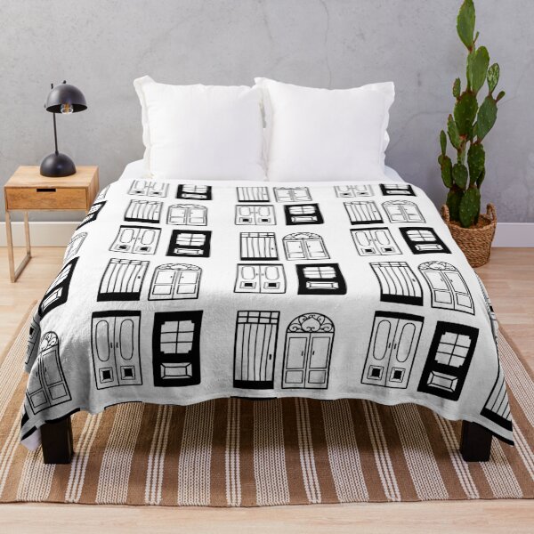 Item preview, Chic Door Illustrations: Minimalist Line Art Designs designed and sold by RM-Journey.