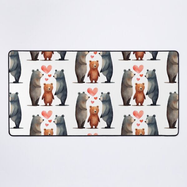 Item preview, Watercolor bear, watercolor bear, valentine day, love, adorable animals designed and sold by Victoria Riabov.