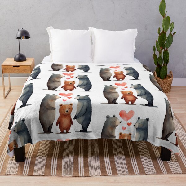 Item preview, Watercolor bear, watercolor bear, valentine day, love, adorable animals designed and sold by Victoria Riabov.
