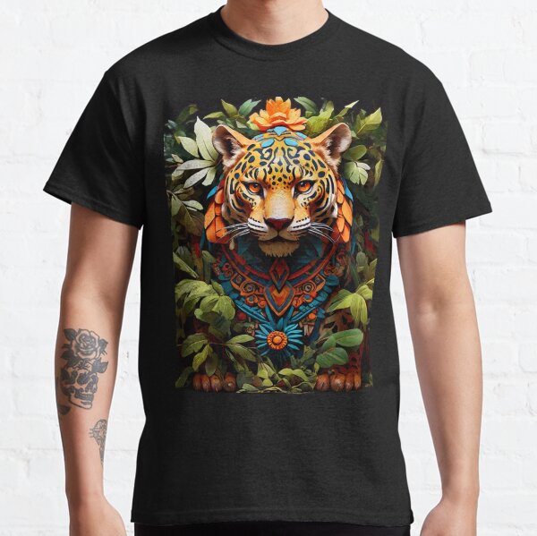 Item preview, "Aztec Jaguar: Guardian of the Jungle" designed and sold by SpectrumEssence.