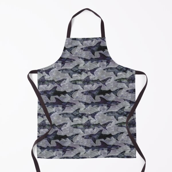 Item preview, Great White Shark Attack in Dark Watters designed and sold by AntiqueImages.