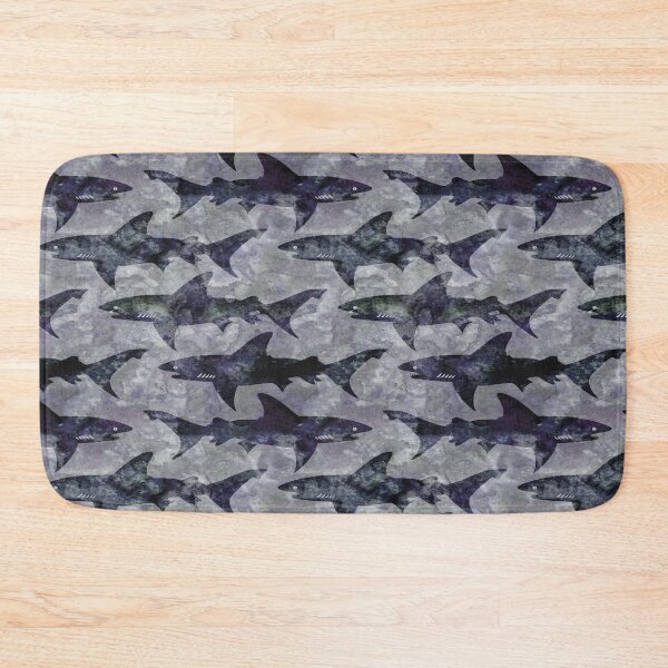 Item preview, Great White Shark Attack in Dark Watters designed and sold by AntiqueImages.